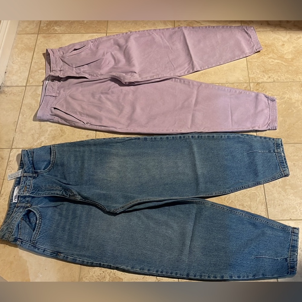 NWOT Zara Balloon Jeans
